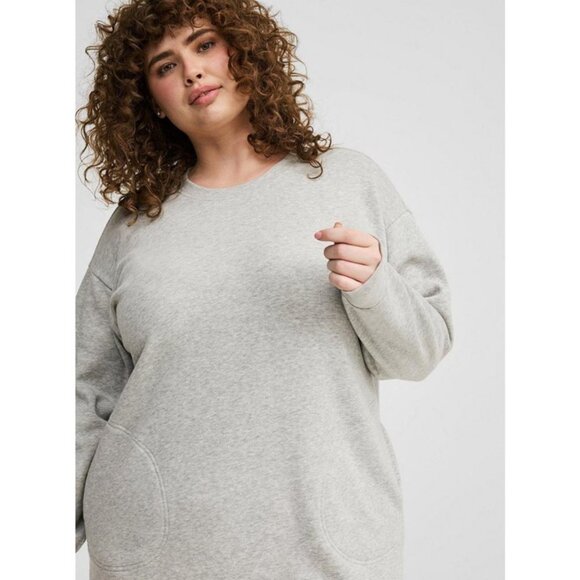 NWT Torrid Mini Sweatshirt Dress - Picture 2 of 5